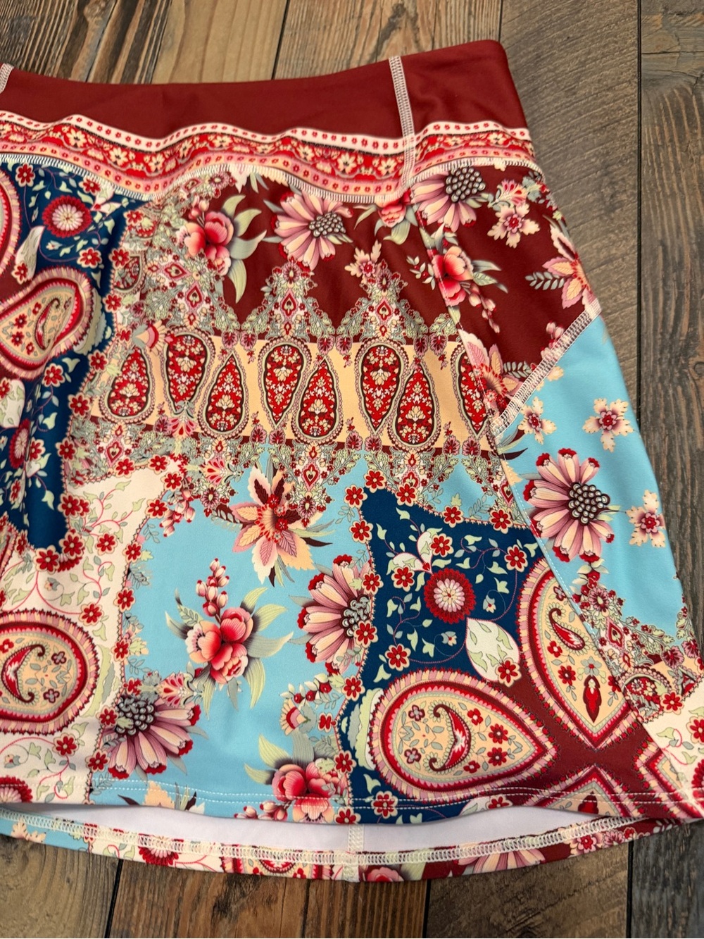 Johnny Was Paisley Skirt Size Small - Picture 3 of 9